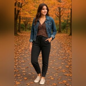 Sunset & Sixth Floral Long Sleeve Top Medium